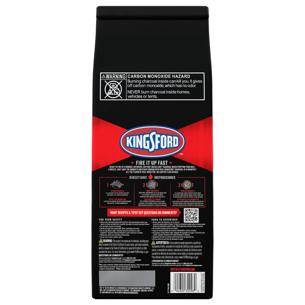 Match Light Briquets - 4lb/6pk - Image 2