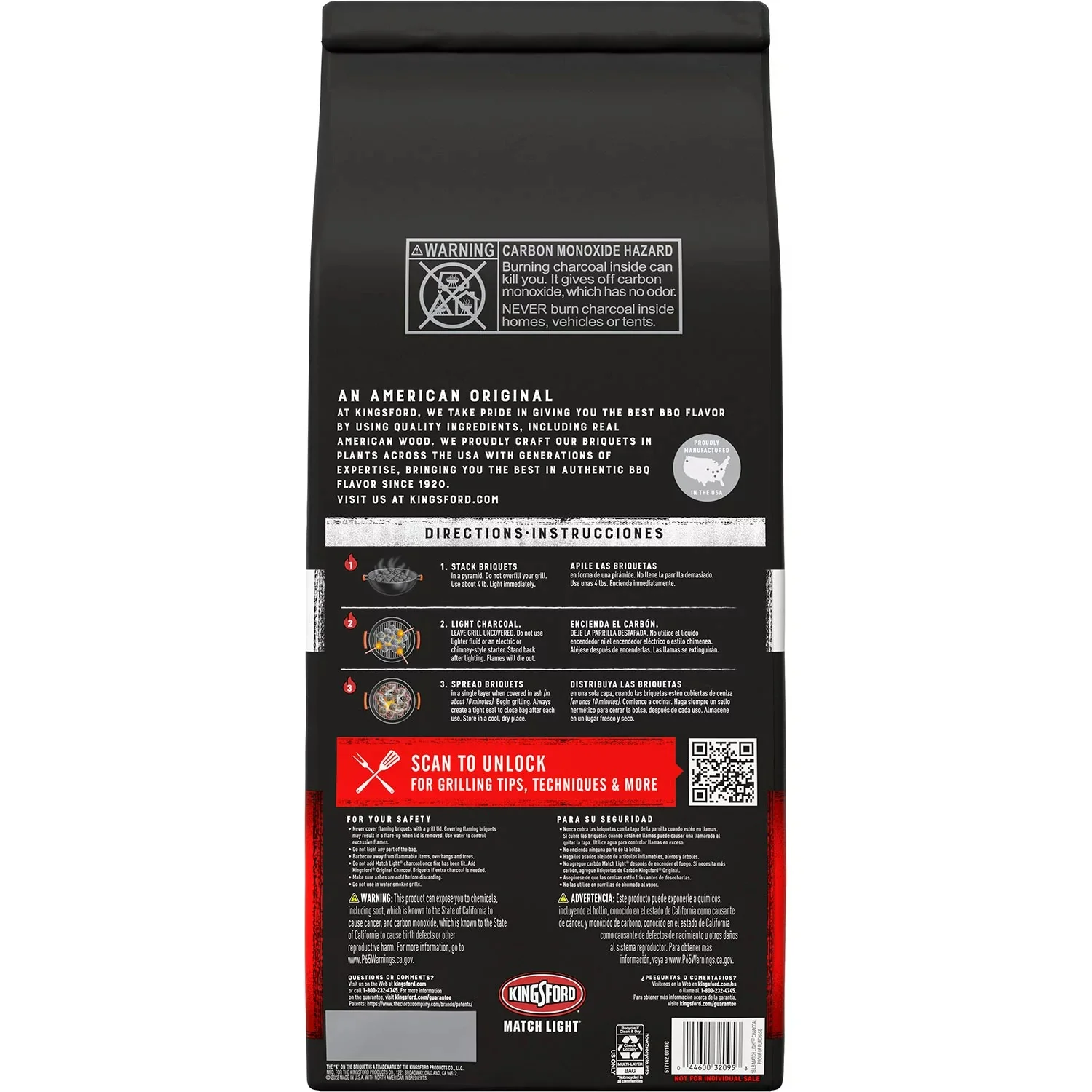 Kingsford Match Light Instant Charcoal Briquettes - 16Lbs/2pk - Image 2