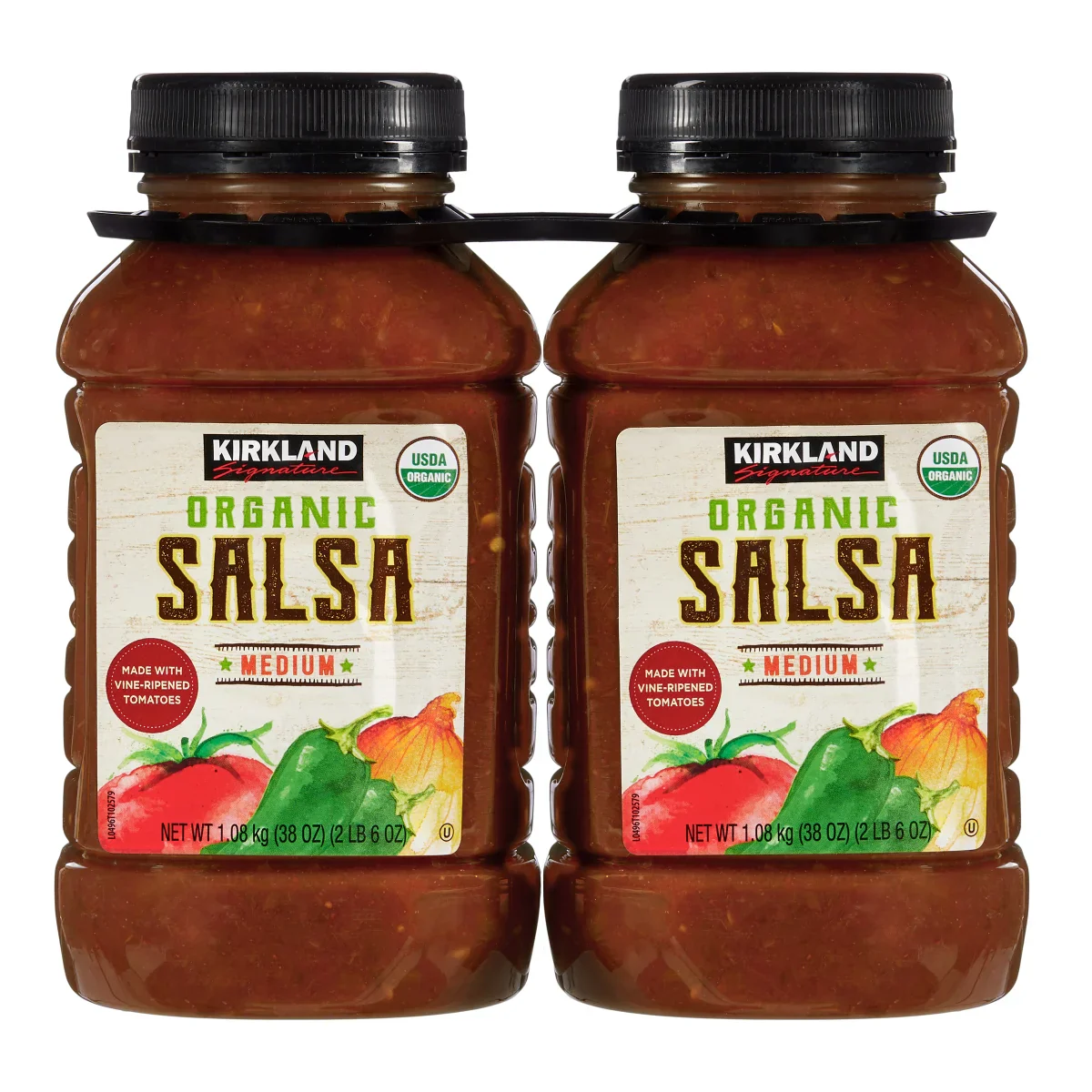 Kirkland Signature Organic Salsa Medium - (2x38)oz/1pk