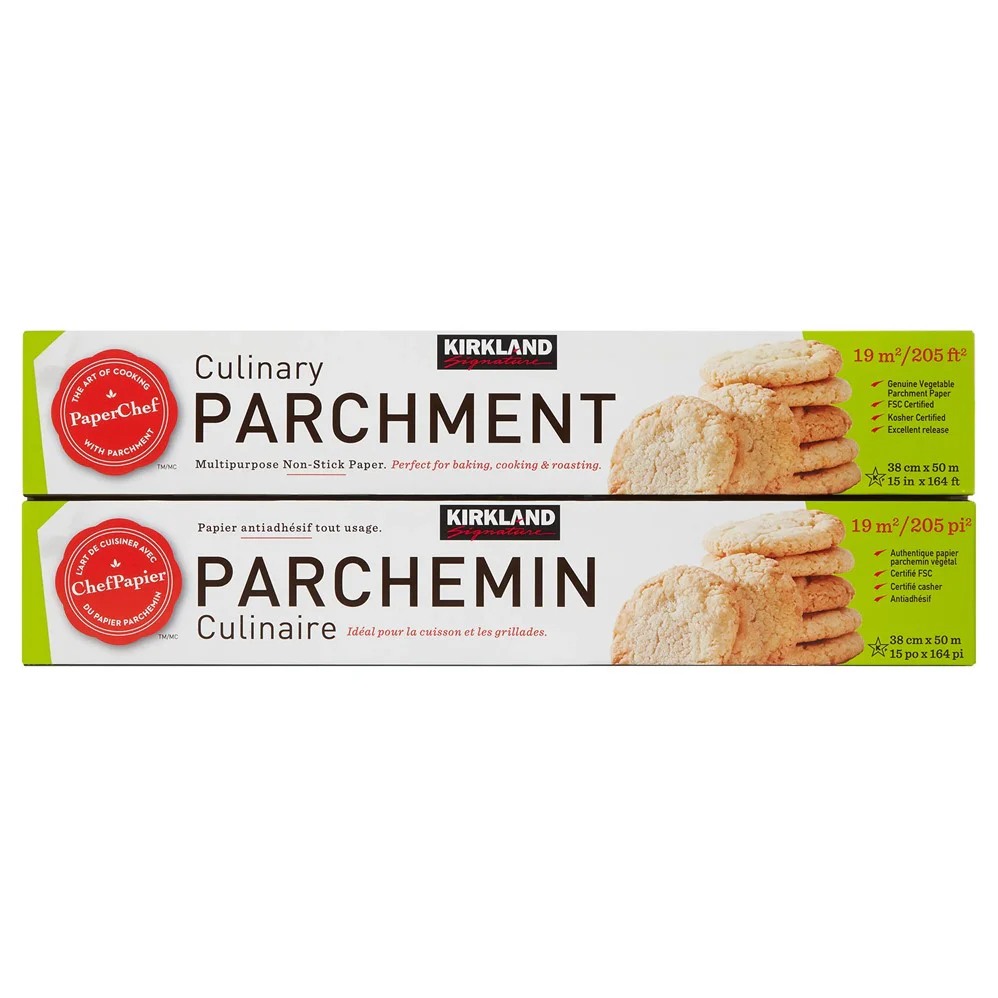 Kirkland Signature Parchment Paper Twin Pack 205sq ft - 2ct/1pk