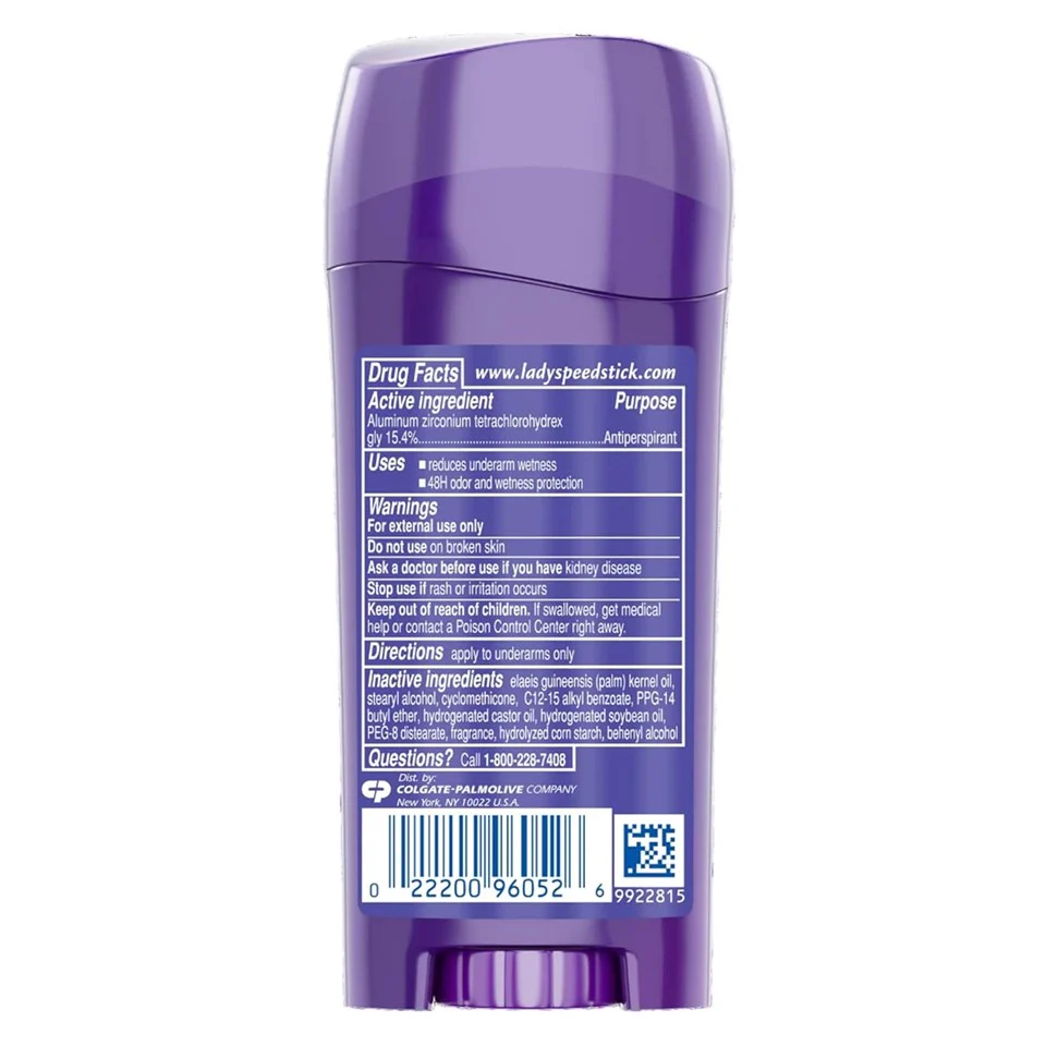 Lady Speed Stick Antiperspirant Invisible Dry Power Wild Freesia - 2.3oz/12pk - Image 2
