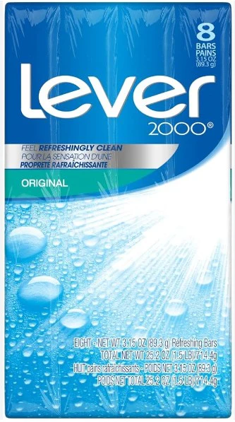 Lever 2000 Original bar - 3.75oz/8ct/6pk