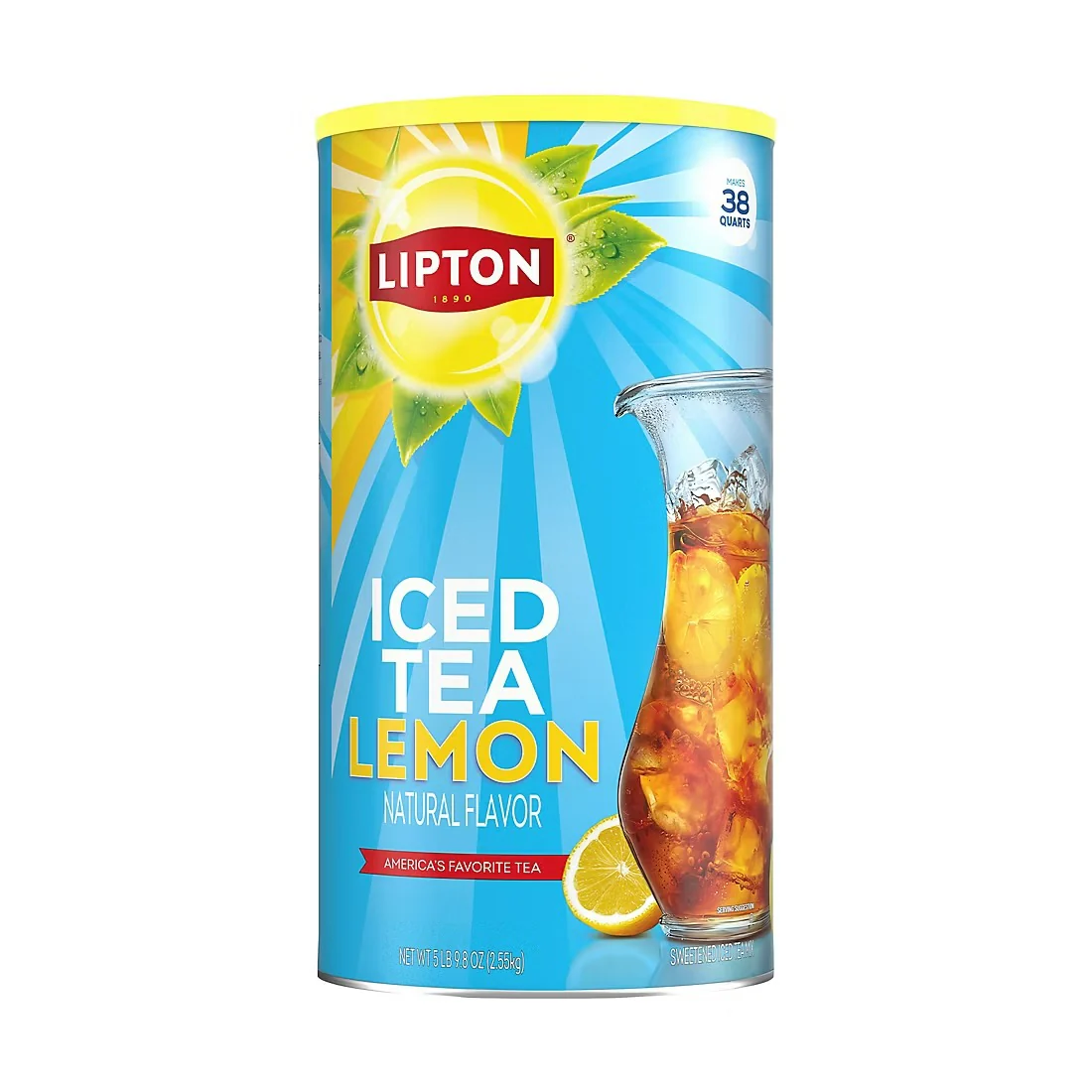 Lipton Sweetened Ice Tea Mix Lemon - 89.8oz/1pk