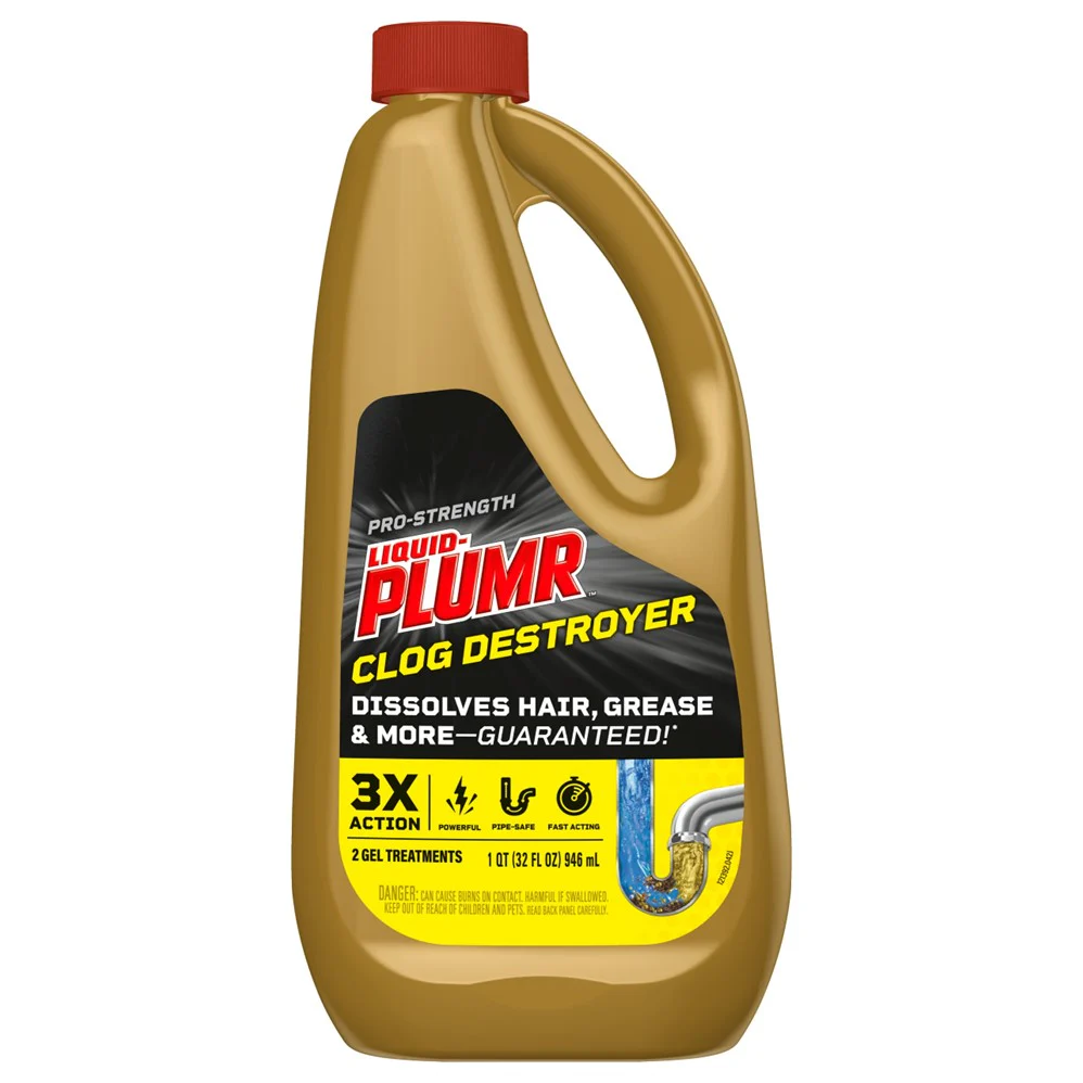 Liquid Plumr Clog Destroyer + Pipeguard - 32oz/9pk