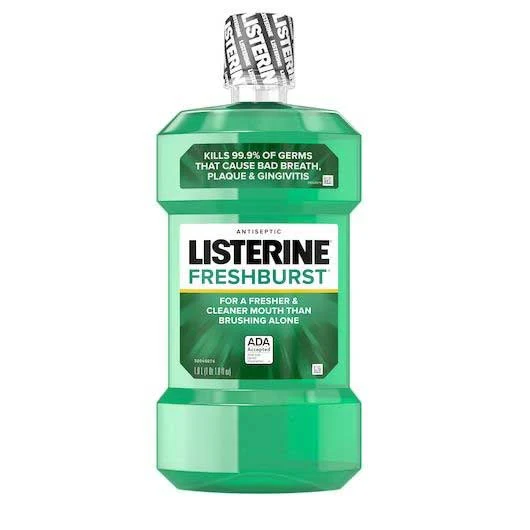 Listerine Mouth Wash Fresh Burst - 1L/6pk