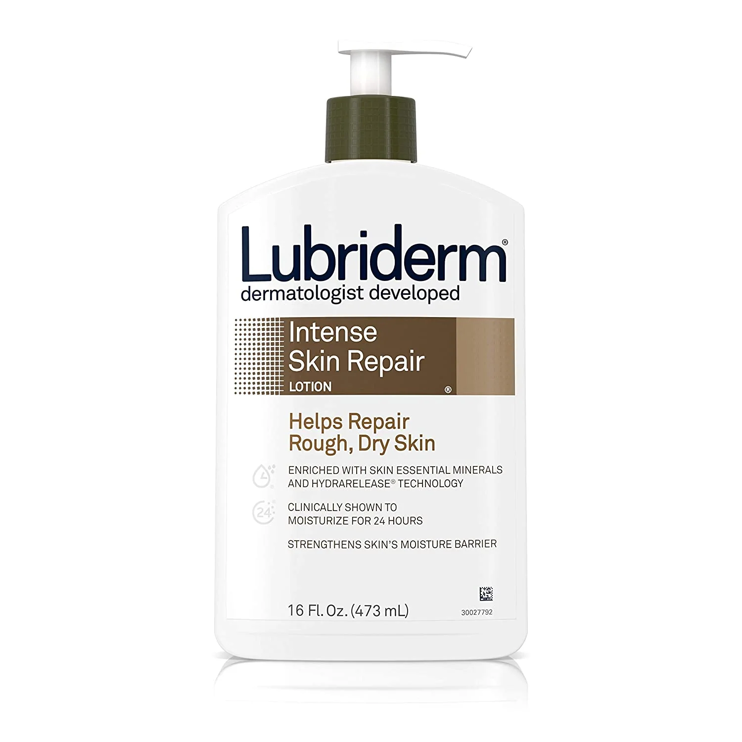 Lubriderm Intense Skin Repair Lotion for Relief of Rough Dry Skin Fast Absorbing - 16oz/3pk