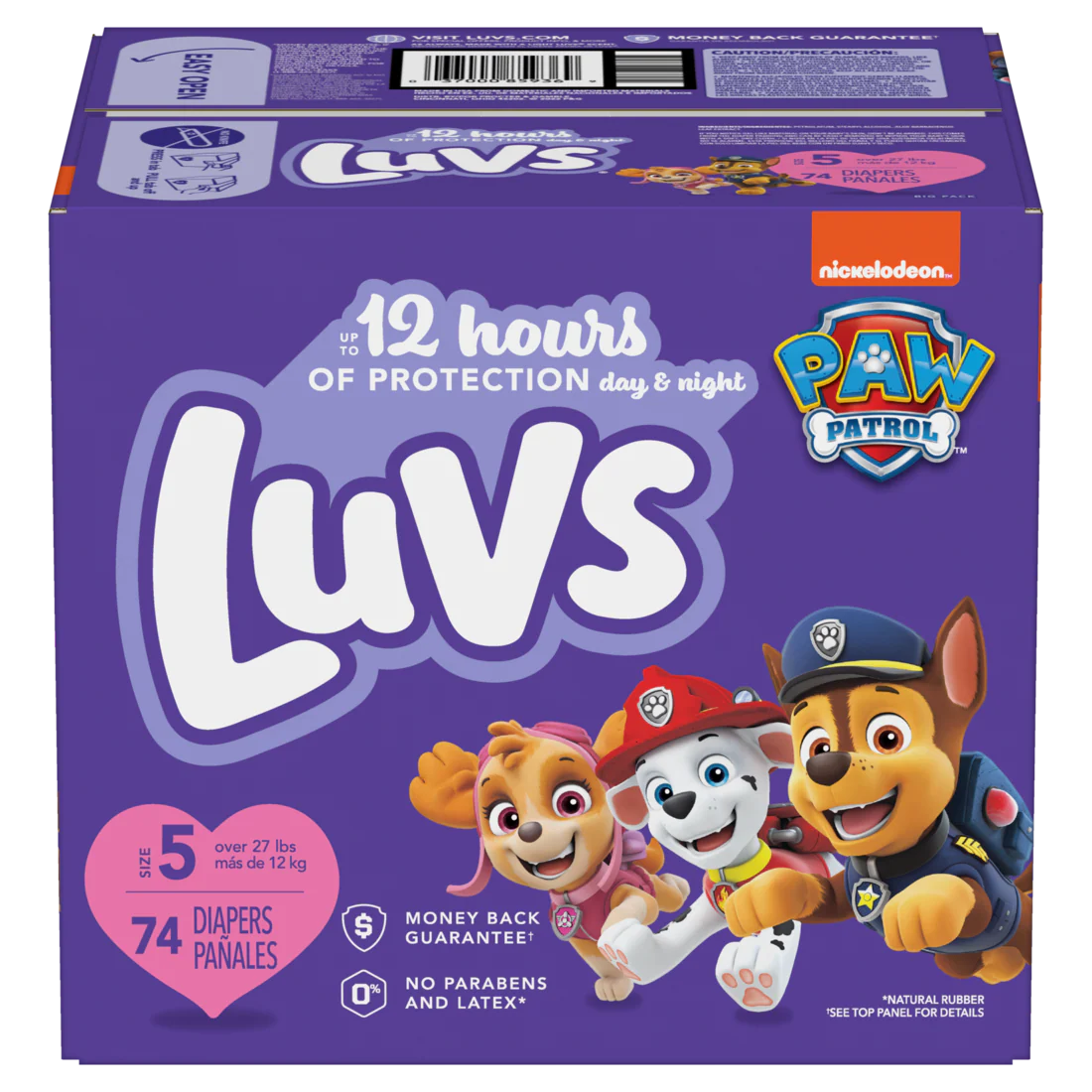 Luvs BIG PACK Size 5 - 74ct/1pk