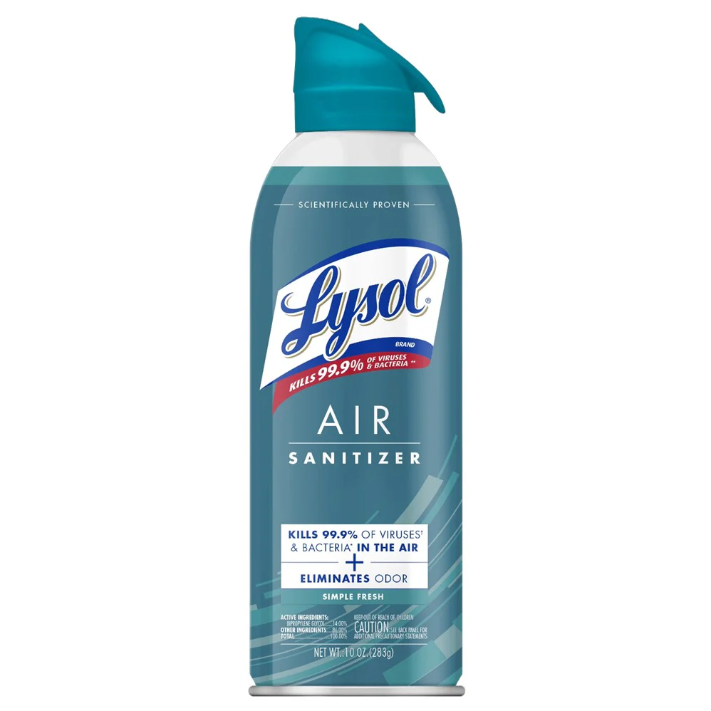 Lysol Air Sanitizer - Simple Fresh - 10oz/6pk
