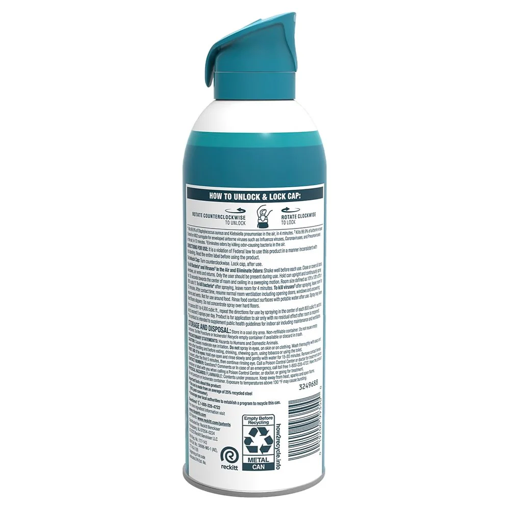 Lysol Air Sanitizer - Simple Fresh - 10oz/6pk - Image 2