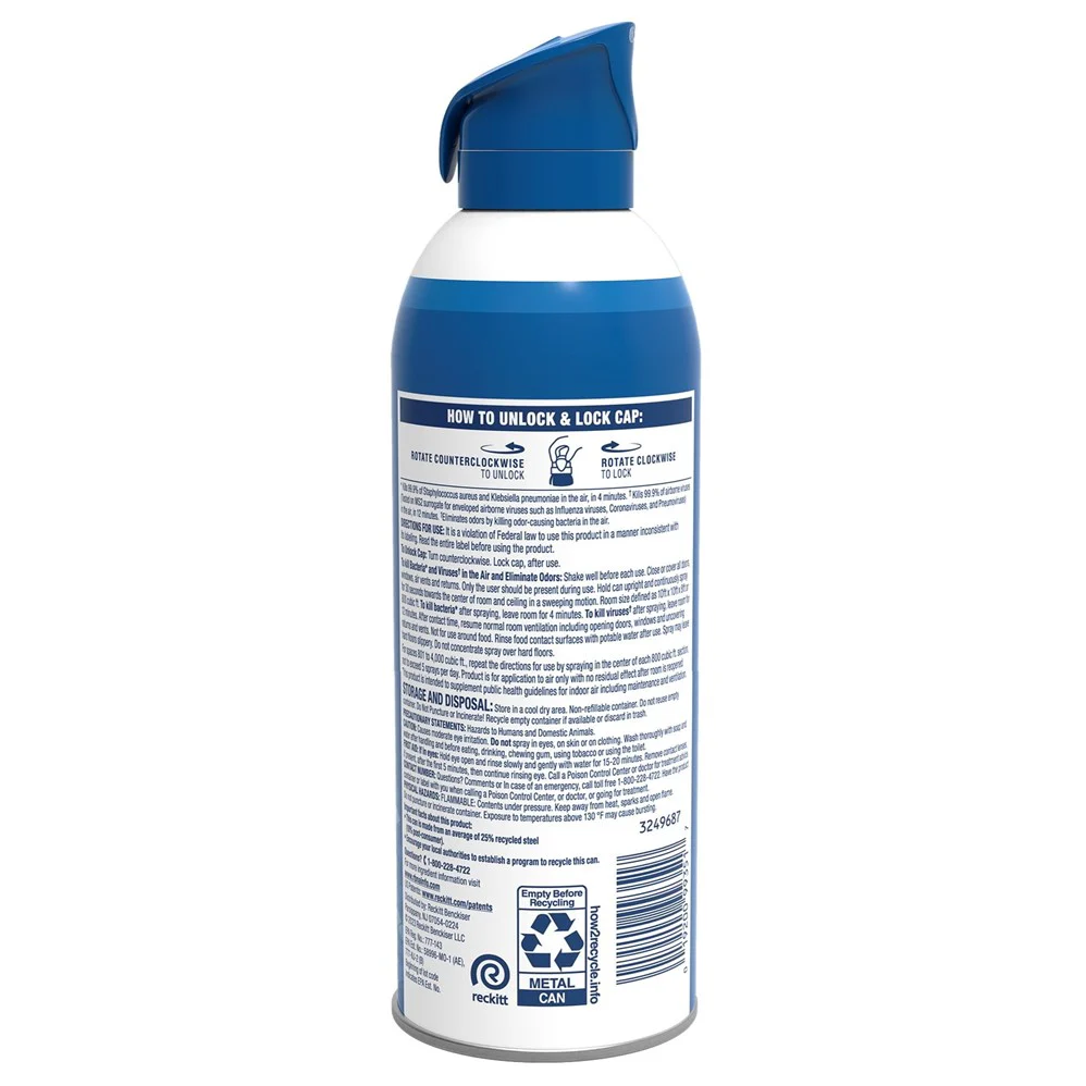 Lysol Air Sanitizer - White Linen - 10oz/6pk - Image 2