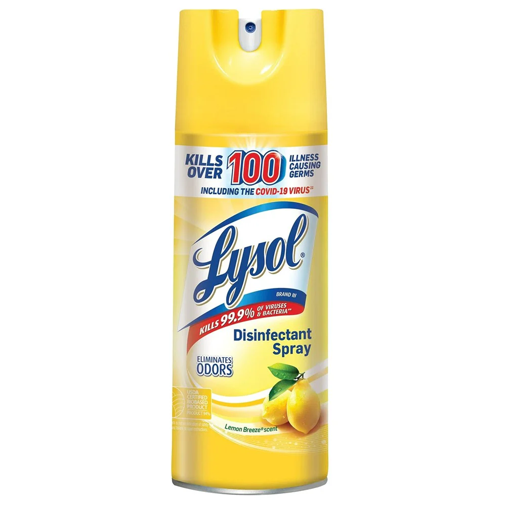 Lysol Disinfectant Spray - Lemon Breeze - 12.5oz/12pk