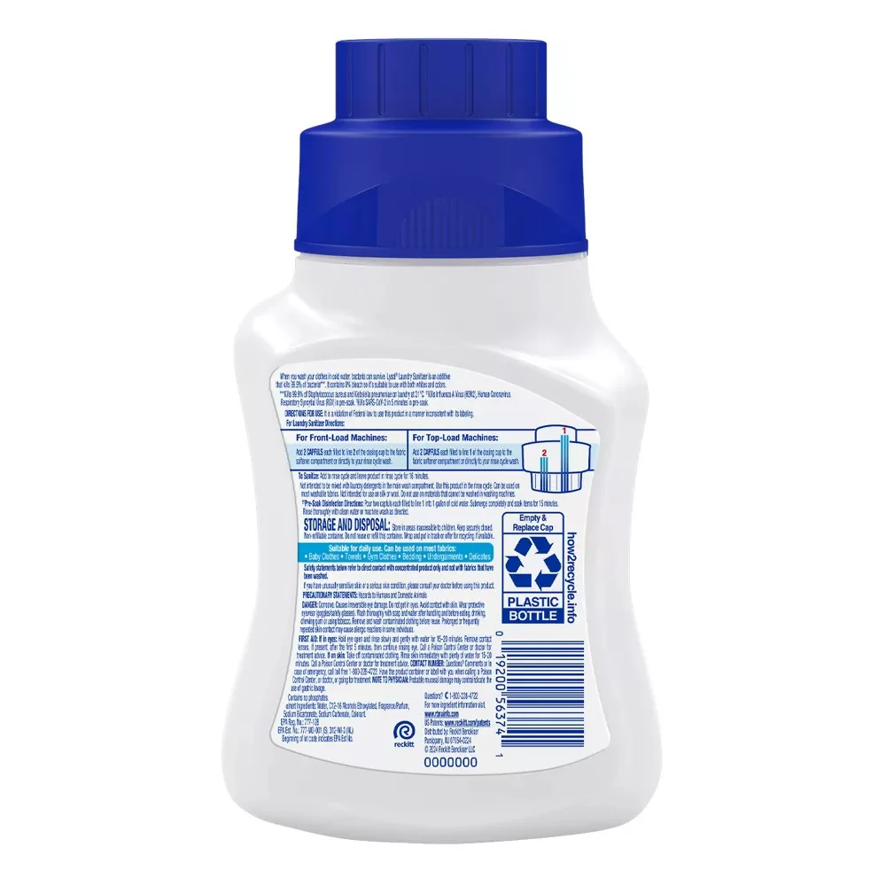 Lysol Laundry Sanitizer Crisp Linen - 21oz/6pk - Image 2