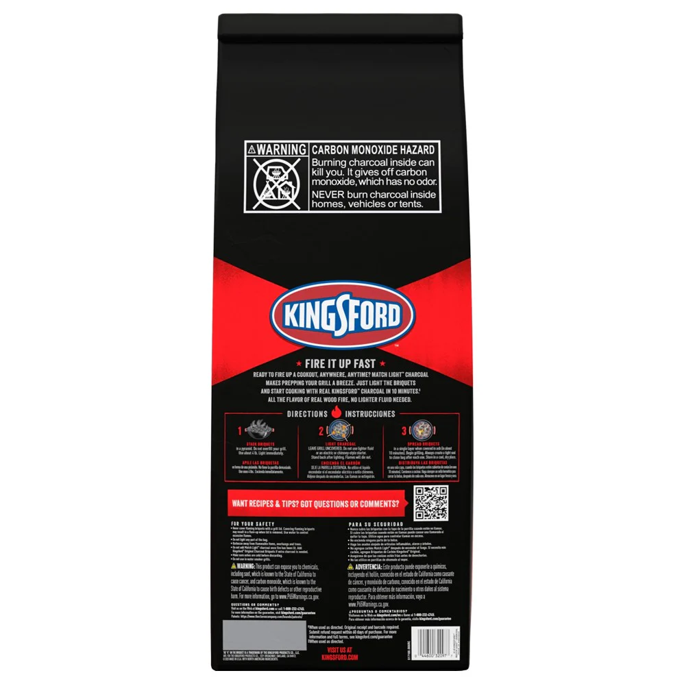 Match Light Briquets - 8lb/6pk - Image 2