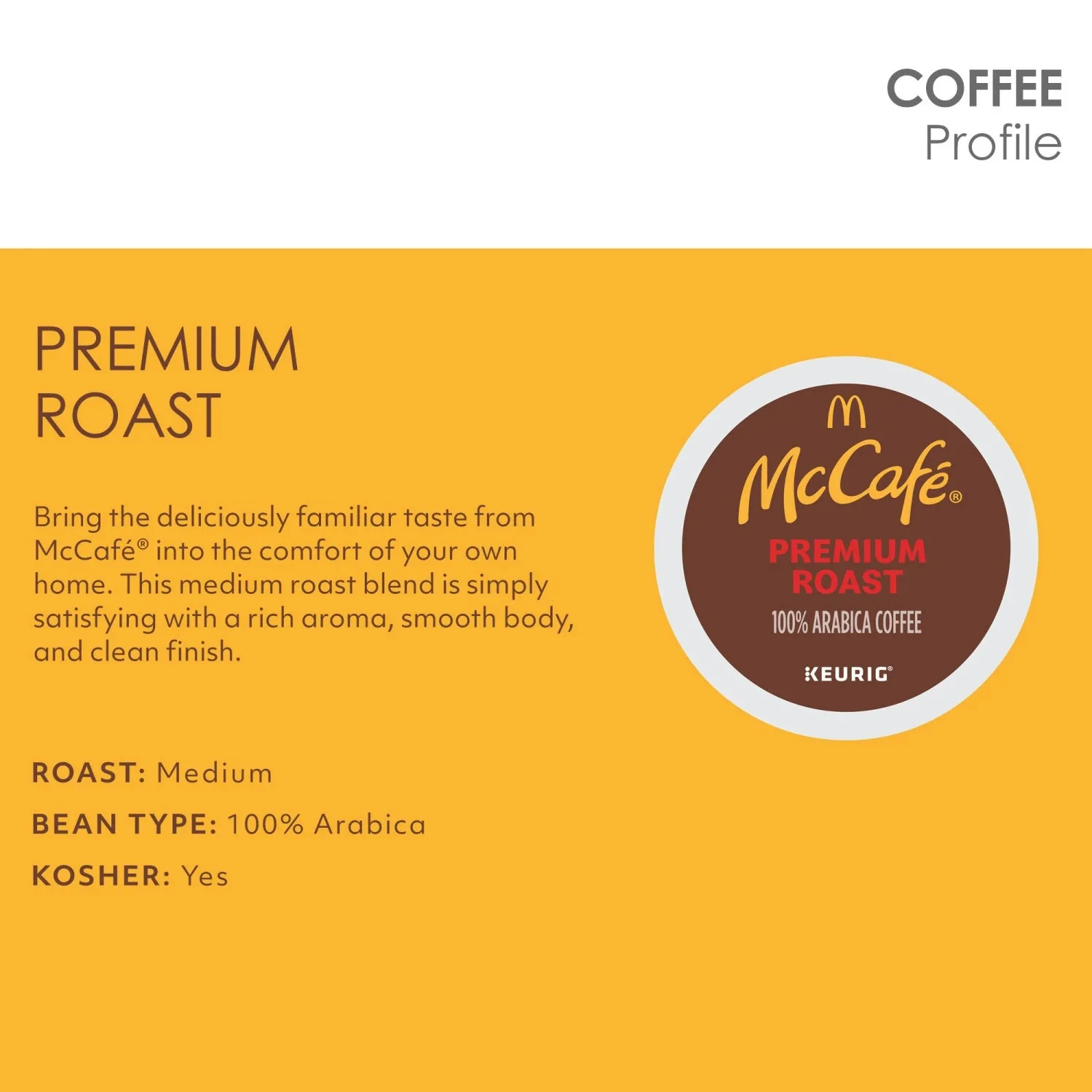 Mc Cafe K Cup Premium Roast - 94ct/1pk - Image 2