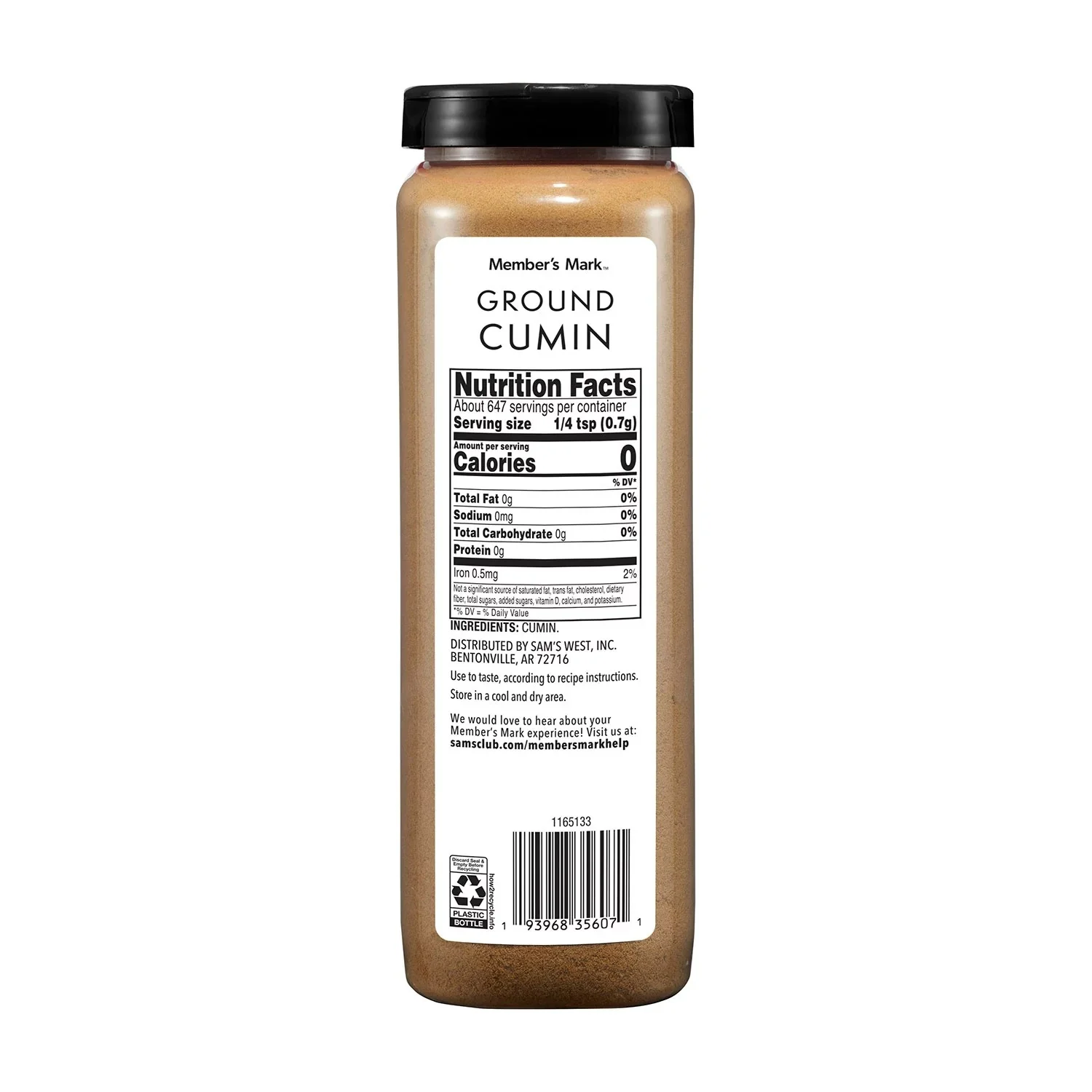 Member's Mark Ground Cumin Seasoning - 16oz/1pk - Image 2