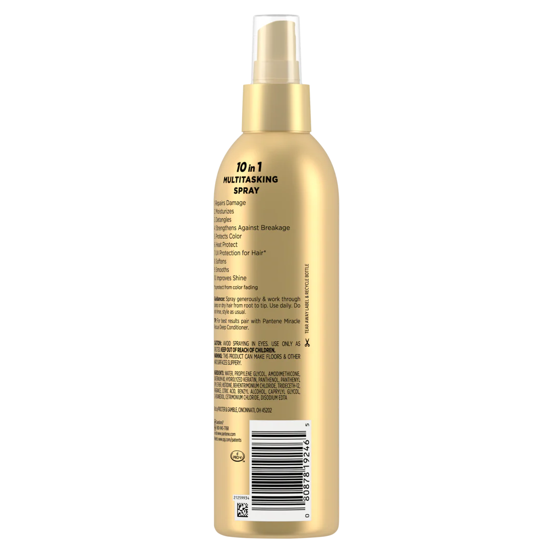 Miracle Rescue 10-in-1 Multitasking Spray + Keratin - 5.7oz/12pk - Image 2