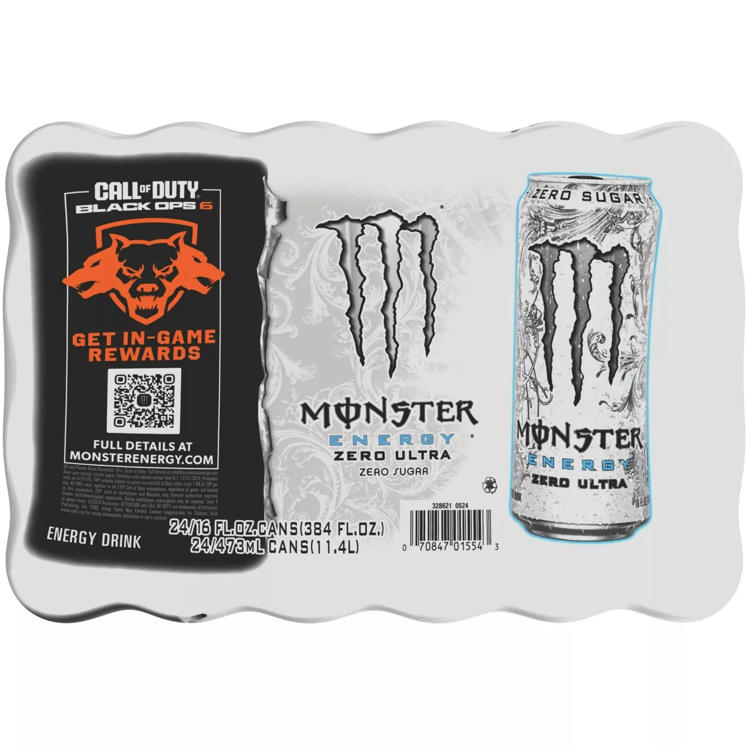 Monster Energy Zero Ultra Cans - 16oz/24pk - Image 2