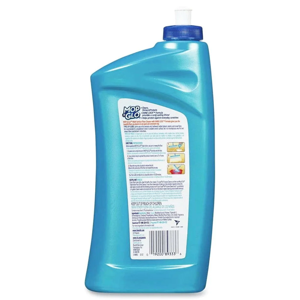 Mop & Glo Triple Action Floor Shine - 32oz/4pk - Image 2