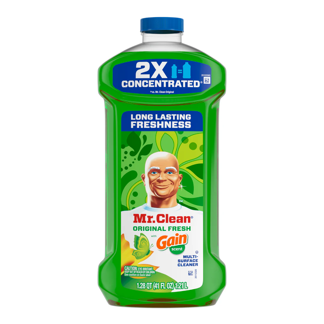 Mr. Clean All Purpose Cleaner  Floor Cleaner For Mopping Cleaning Liquid Gain - 41oz/4pk