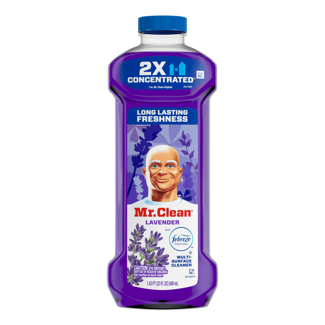 Mr. Clean All Purpose Cleaner Floor Cleaner for Mopping Cleaning Liquid Lavender - 23oz/6pk