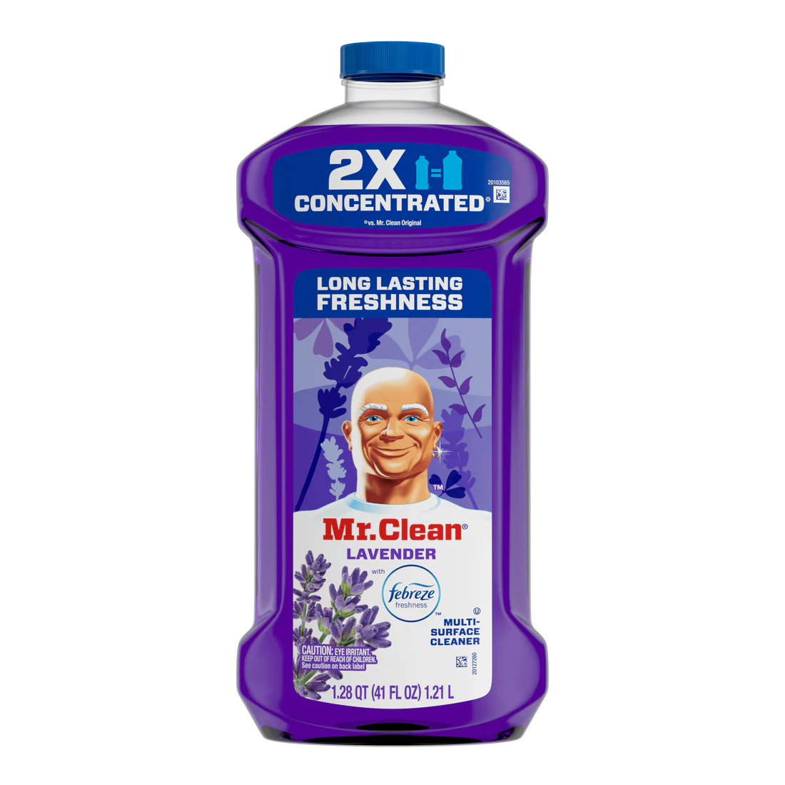 Mr. Clean All Purpose Cleaner  Floor Cleaner For Mopping Cleaning Liquid Lavender - 41oz/4pk
