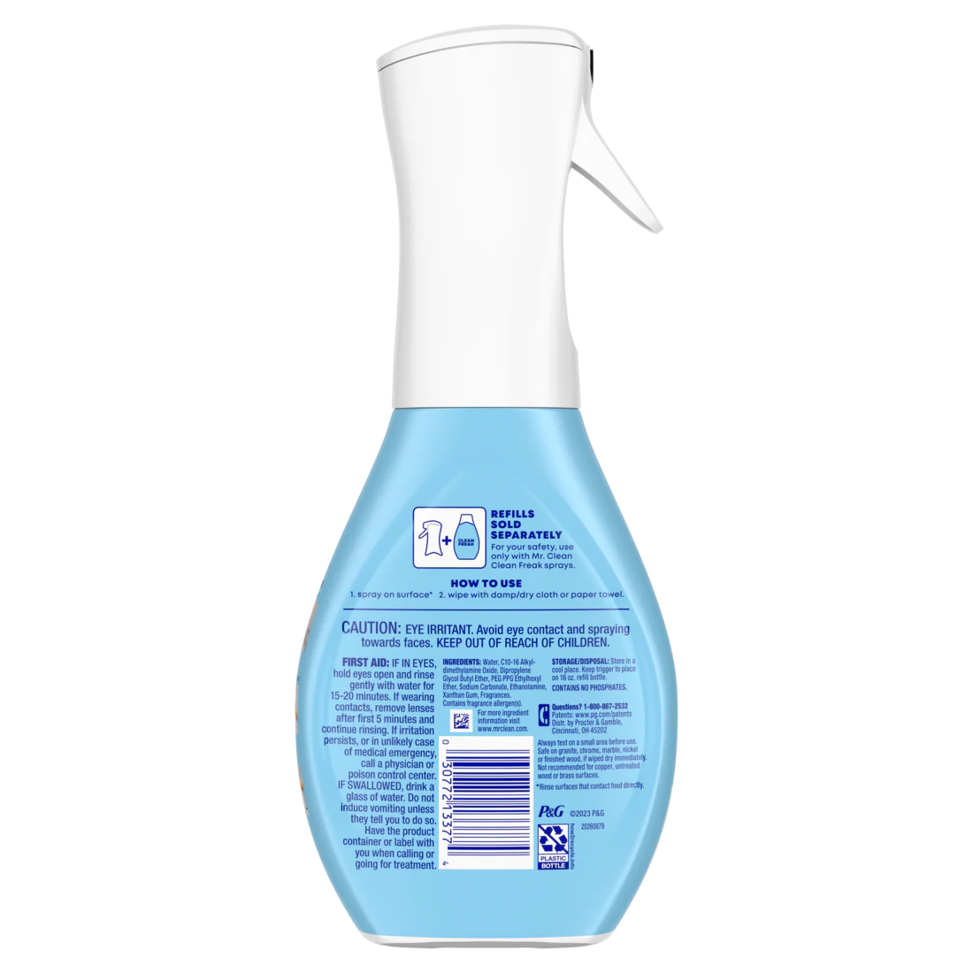 Mr. Clean Clean Freak All Purpose Cleaner Spray Multi-Surface Cleaning Grapefruit Scent - 16oz/6pk - Image 2
