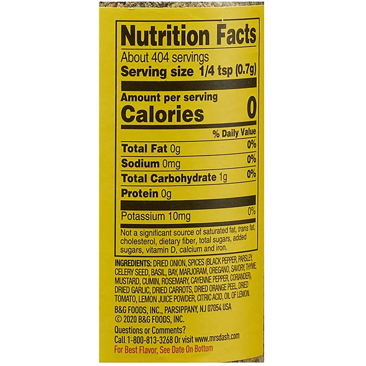 Mrs. Dash Original Seasoning - 10oz/1PK - Image 2