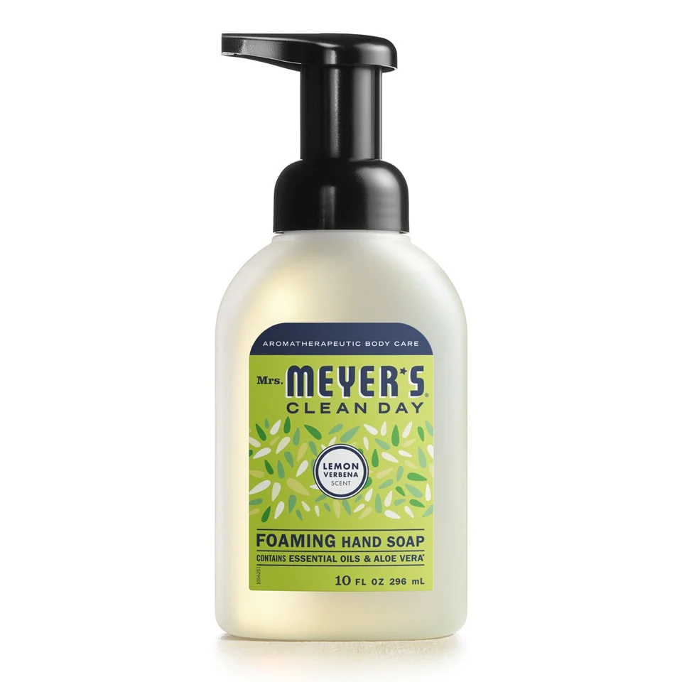 Mrs. Meyers Foaming Hand Soap Lemon Verbena - 10oz/6pk