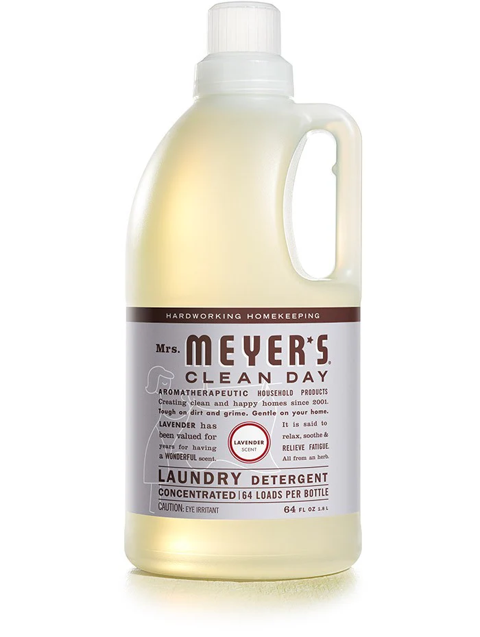 Mrs. Meyers Laundry Detergent Lavender - (2x64)oz/6pk