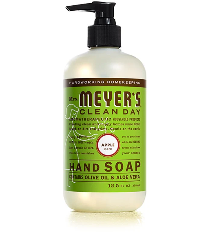 Mrs. Meyers Liq. Soap Apple - 12.5oz/6pk