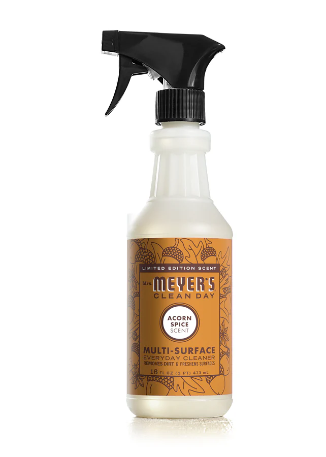 Mrs. Meyers Multi-Surface Cleaner Acorn Spice - 16oz/6pk