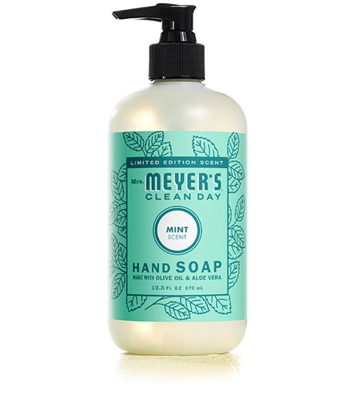 Mrs. Meyers Liquid Hand Soap Mint - 12.5oz/6pk