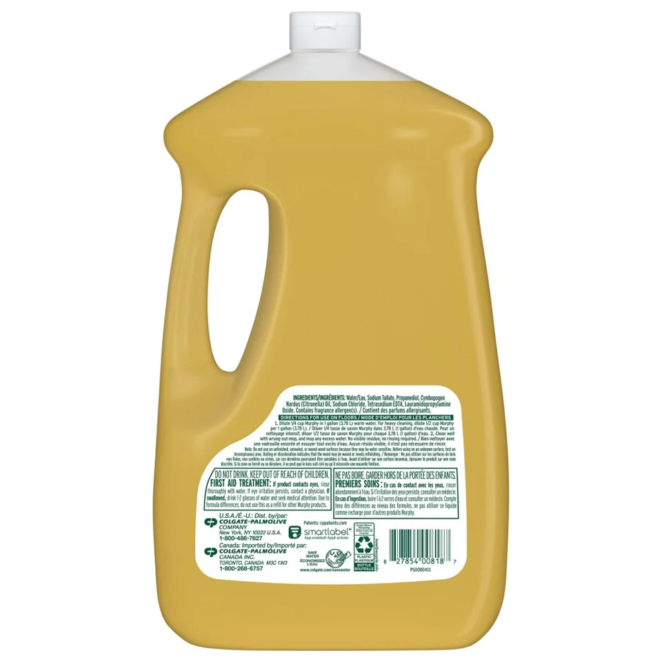 Murphy Oil Soap Concentrated Wood Cleaner Original - 90oz/4pk - Image 2