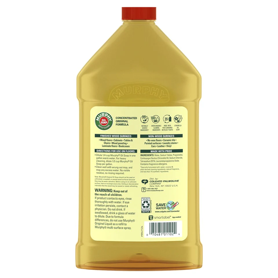 Murphy Oil Soap Concentrated Wood Cleaner Original - 32oz/9pk - Image 2
