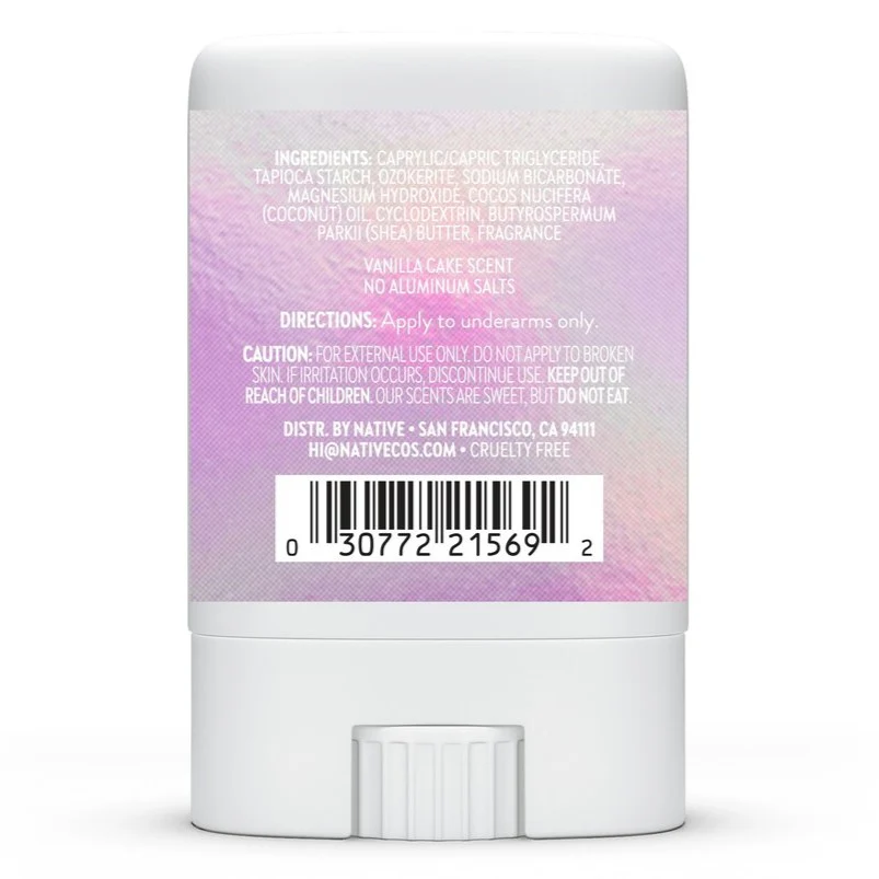 Native Limited Edition Piece Of Cake Mini Deodorant - 0.35oz/24pk - Image 2