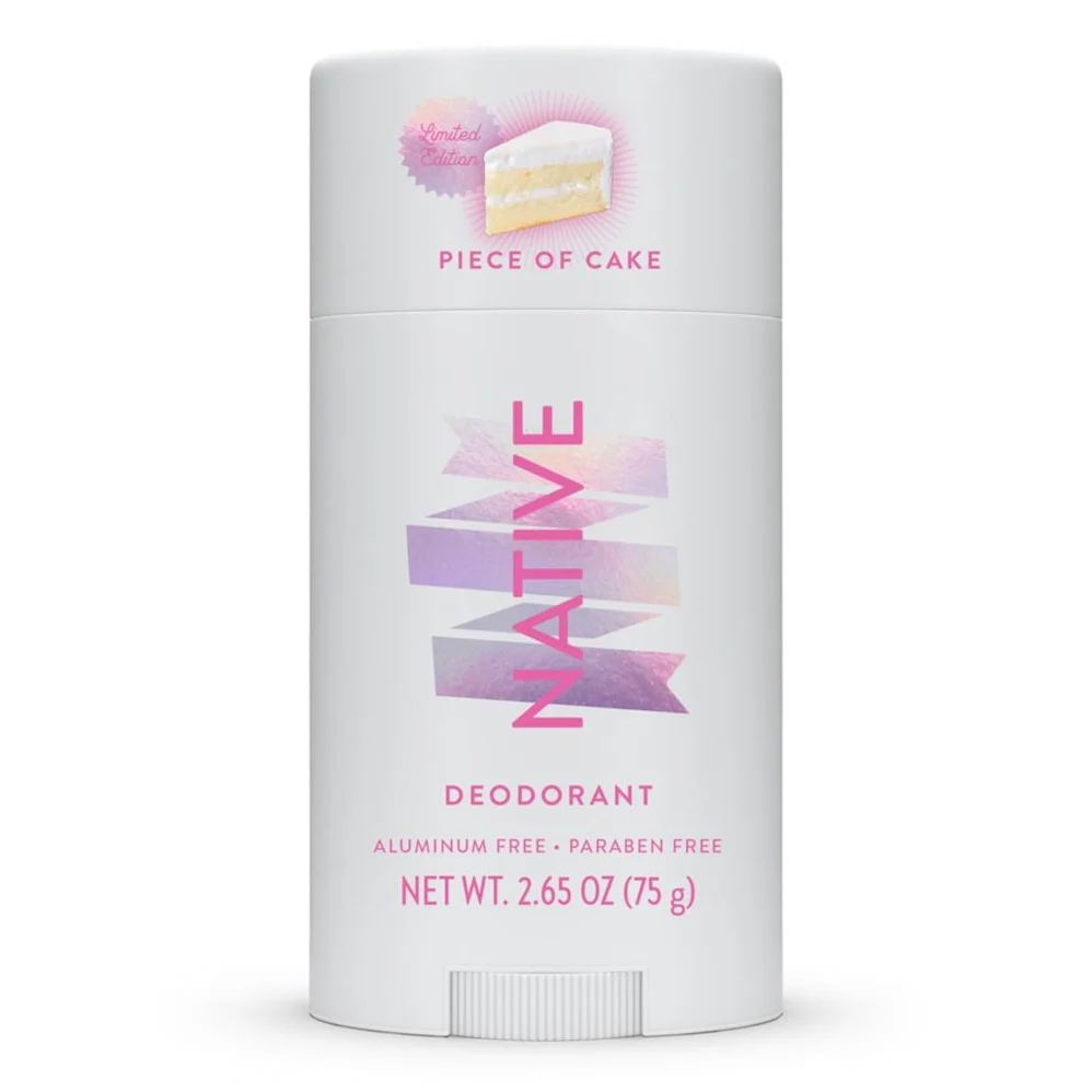 Native Limited Edition Piece Of Cake Deodorant - 2.65oz/12pk