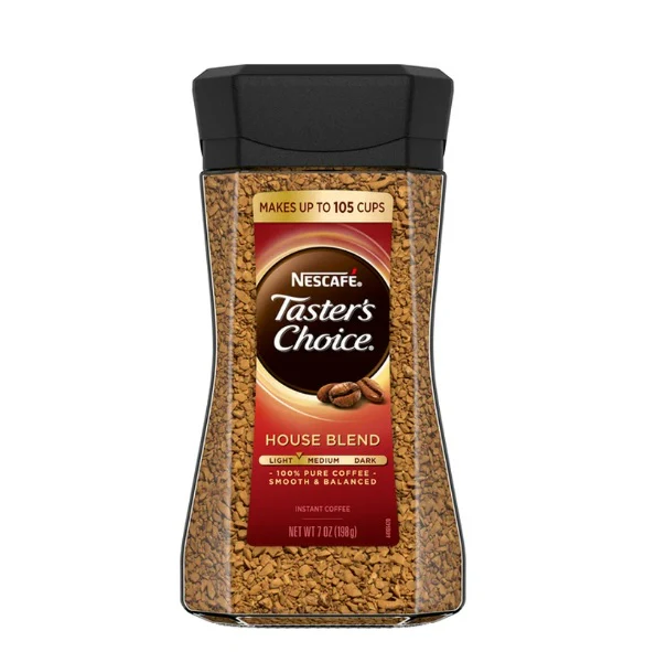 Nescafe Taster's Choice House Blend Glass - 7oz/4pk