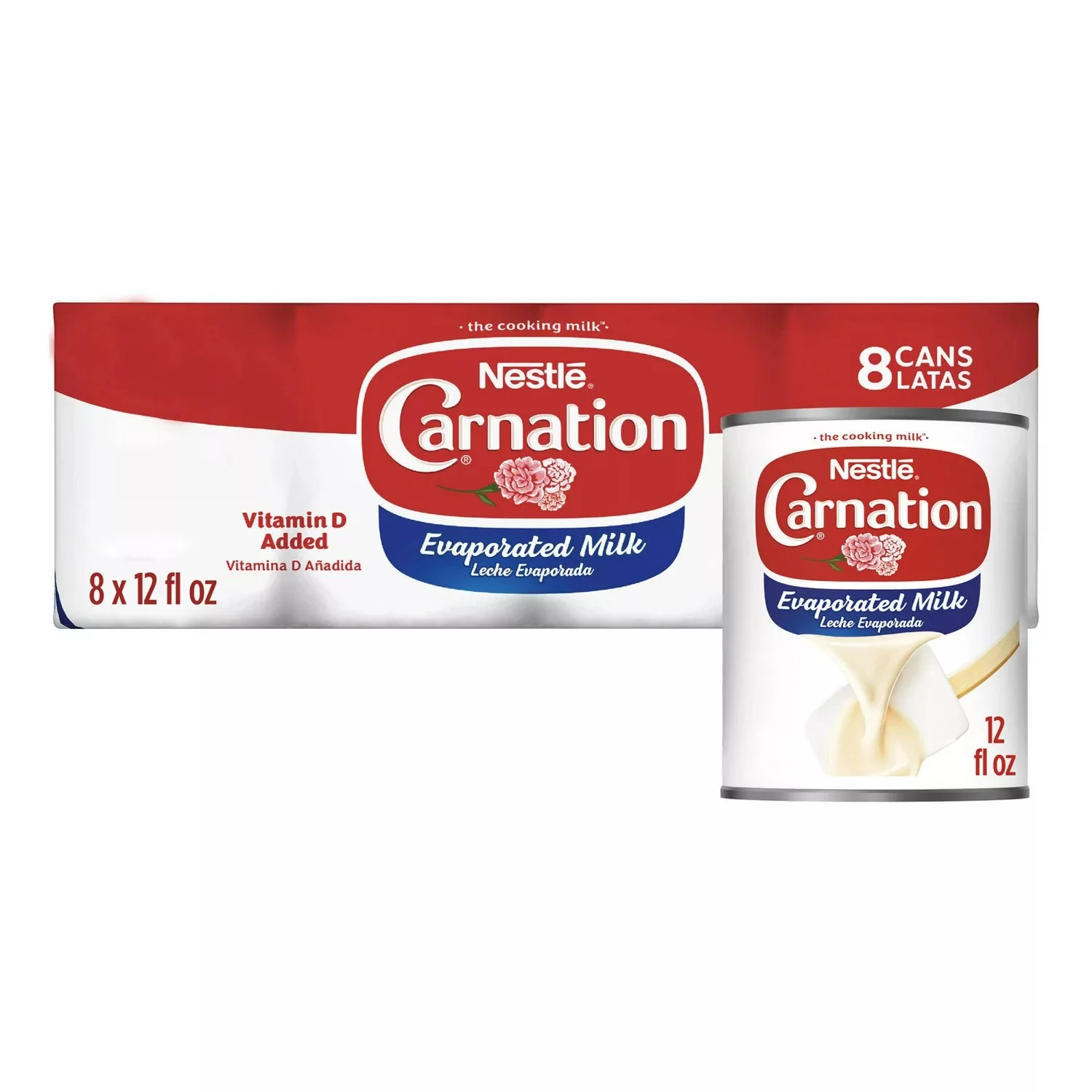 Nestle Carnation Evaporated Milk - 12oz/8pk