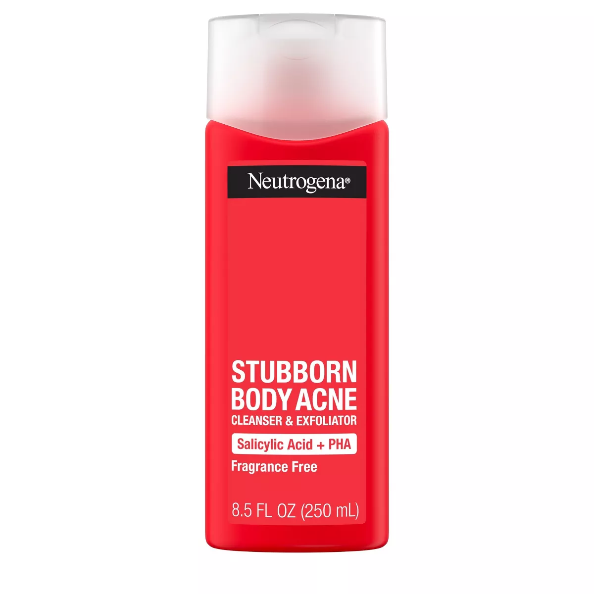 Neutrogena Stubborn Body Acne Cleanser & Exfoliator Fragrance Free - 8.5oz/3pk