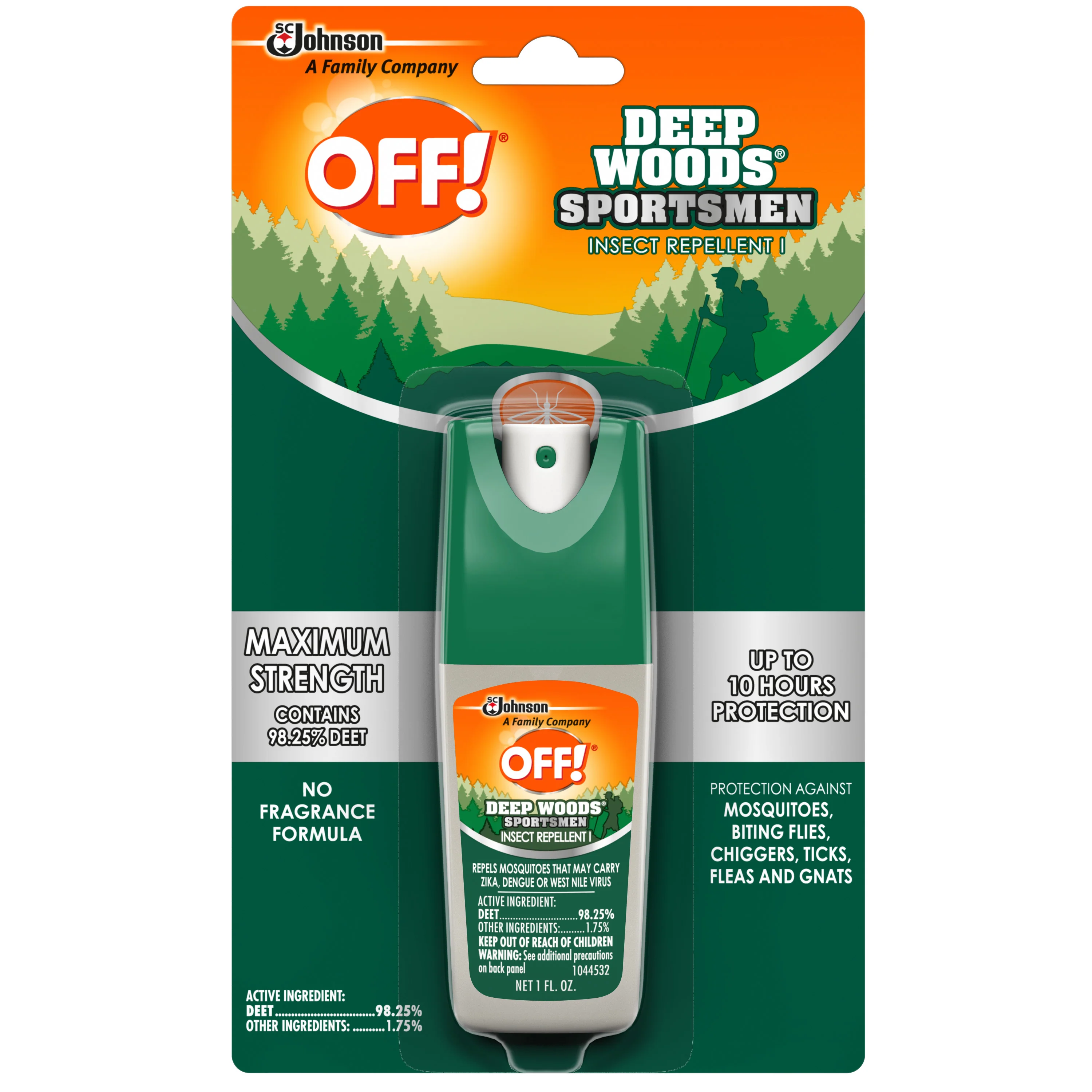 Off! Sportsmen Spritz - 1oz/12pk