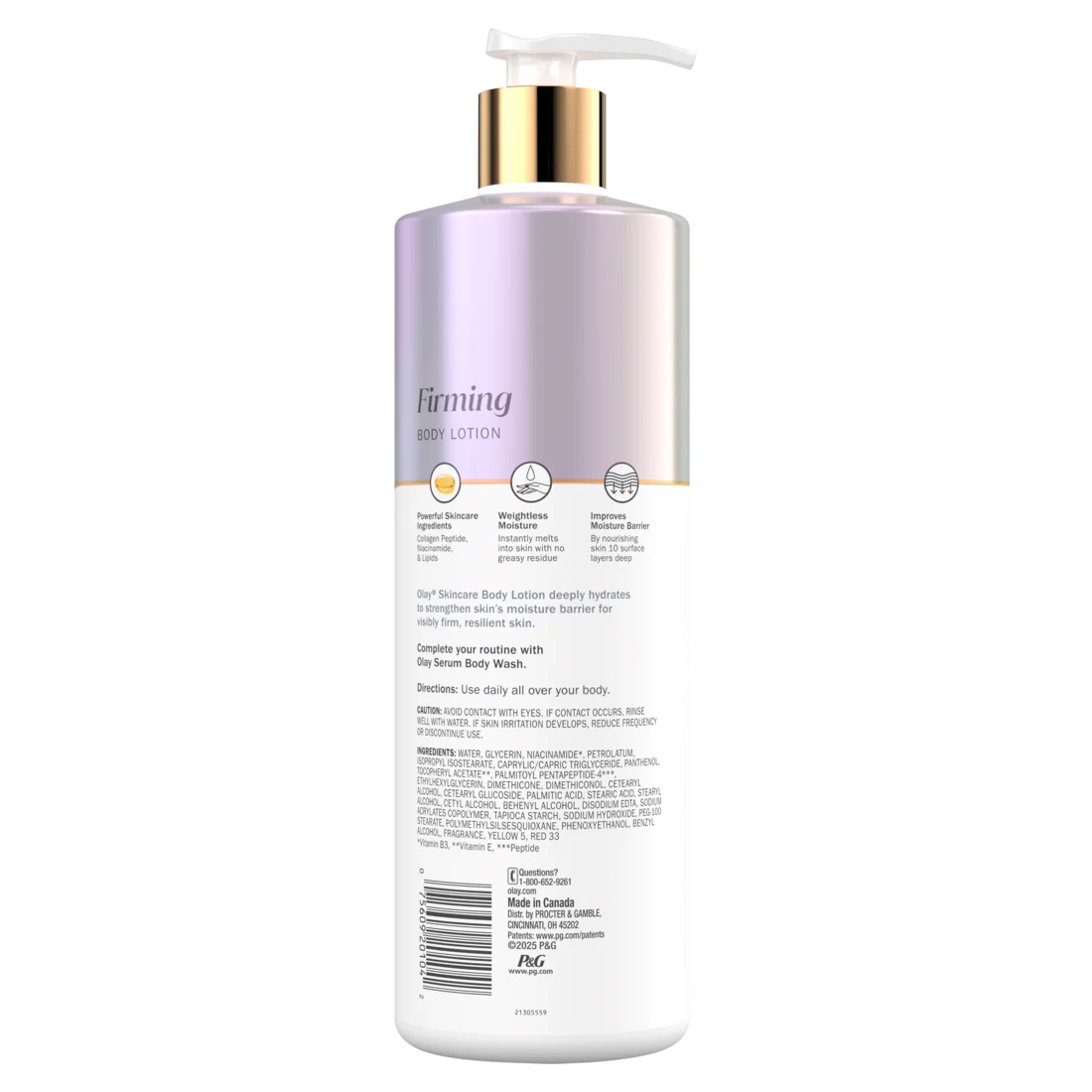 Olay Firming Body Lotion With Collagen Peptide And Niacinamide - 17oz/6pk - Image 2