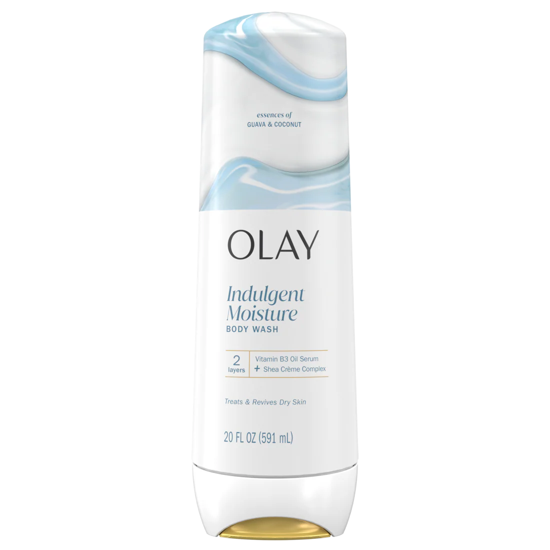 Olay Indulgent Moisture Body Wash Infused With Vitamin B3 Notes Of Guava And Coconut - 20oz/4pk