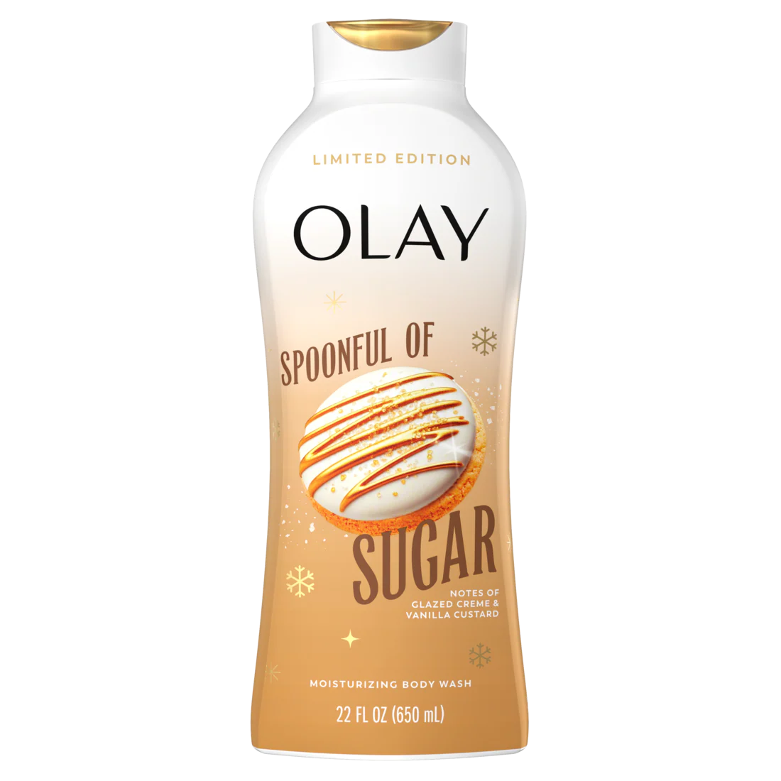Olay Limited Edition Moisturizing Body Wash Spoonful of Sugar Hydrating Body Wash - 22oz/4pk