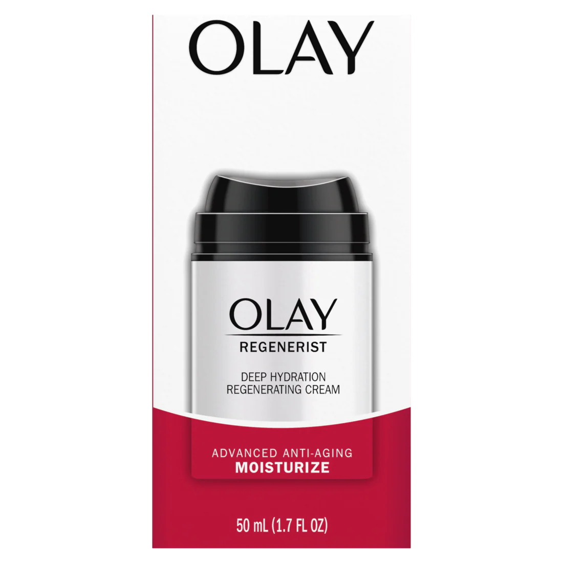 Olay Regenerist Deep Hydration Regenerating Cream Moisturizer - 1.7oz/12pk