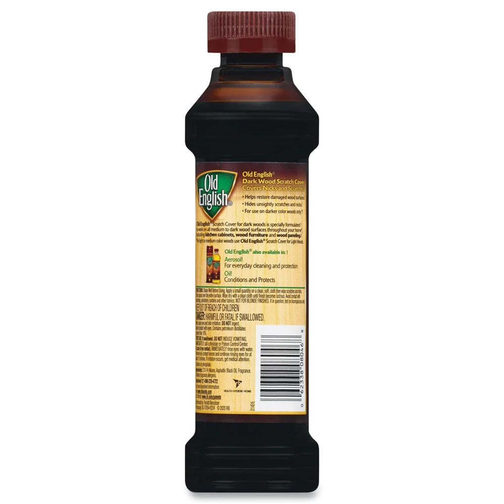 Old English Scratch Cover - For Dark Wood - 8oz/6pk - Image 2