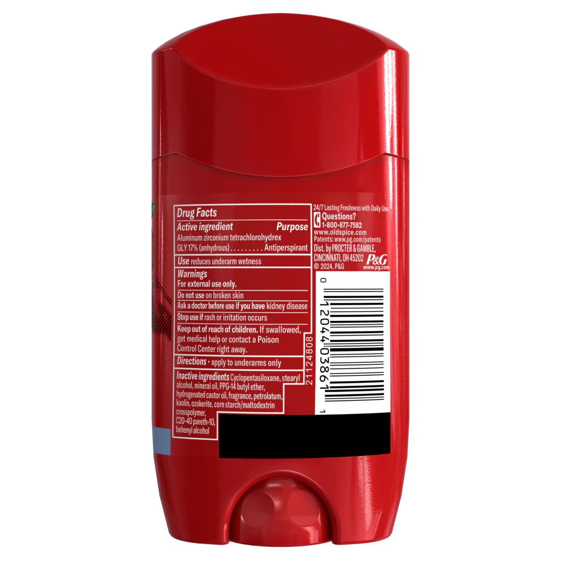 Old Spice Antiperspirant And Deodorant For Men 24/7 Freshness Long Lasting Sweat And Odor Protection Legendary Fragrance Wolfthorn Sweet Citrus Scent - 2.6oz/12pk - Image 2