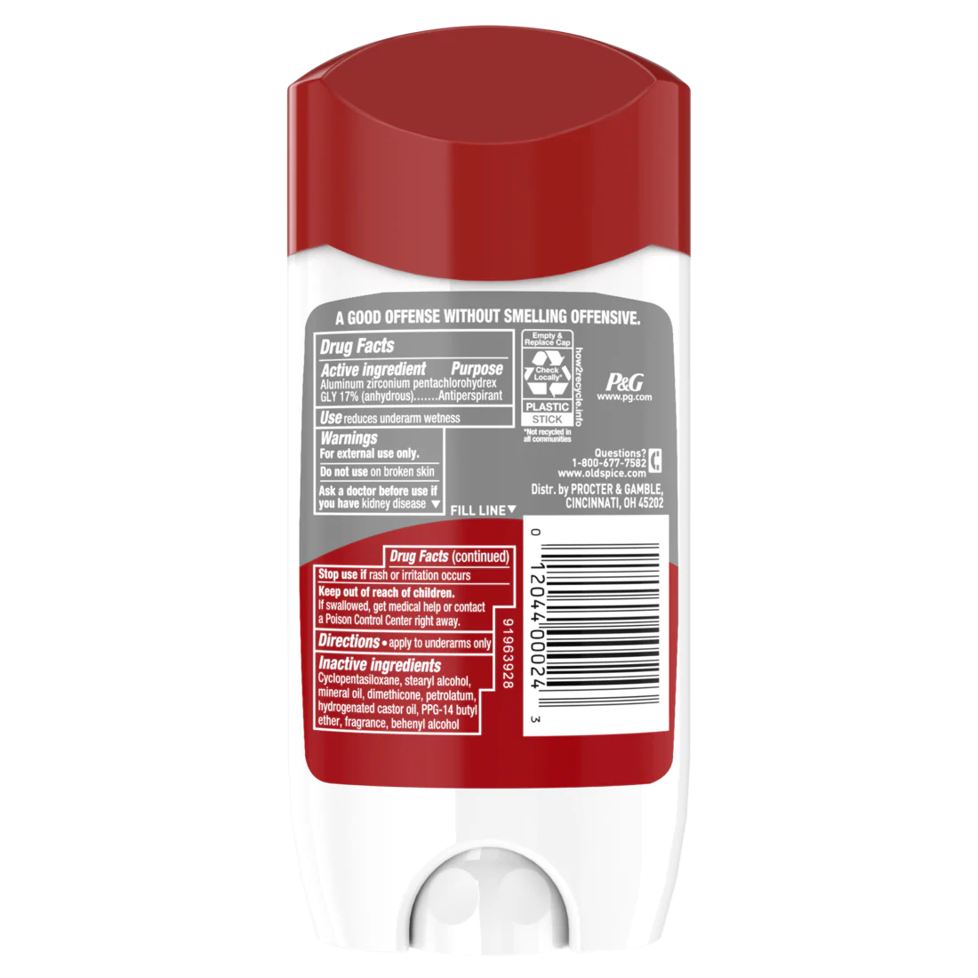 Old Spice High Endurance Anti-Perspirant Deodorant For Men Fresh Scent - 3oz/12pk - Image 2