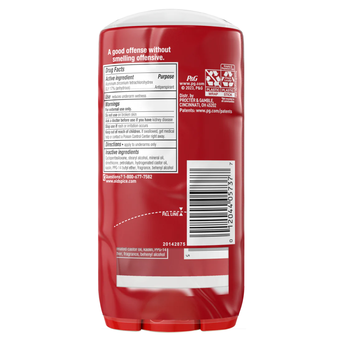 Old Spice High Endurance Anti-Perspirant Deodorant For Men Pure Sport Scent Twin Pack - (2x3.3)oz/6pk - Image 2