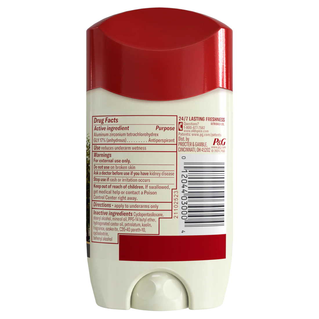 Old Spice Men's Antiperspirant And Deodorant Volcano Scent 24/7 Sweat And Odor Protection - 2.6oz/12pk - Image 2
