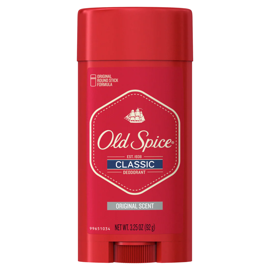 Old Spice Classic Original Scent Deodorant For Men - 3.25oz/12pk